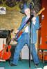 George twangs out on the bass (pic 17). Photo credit: Tater Bodine